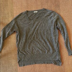 Gray Eileen Fisher Slouchy Oversized Sweater